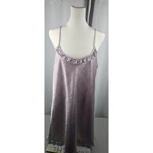 Jaclyn Smith Sexy Sleepwear Women's Slip Dress Size Large Y2K‎